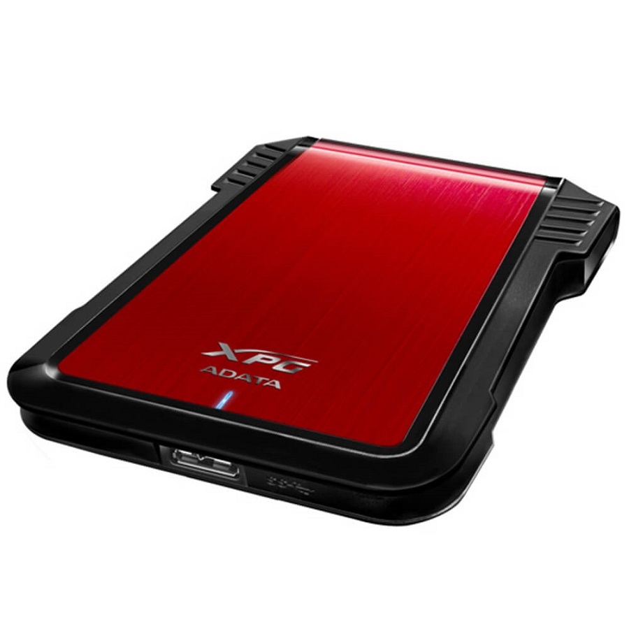 CARCASA XPG EX500 PARA DISCOS DUROS/SSD 2.5 PULGADAS 7MM/9.5MM SATA3/USB3.2 CASE PC COLOR ROJO (AEX500U3-CRD) - Adata