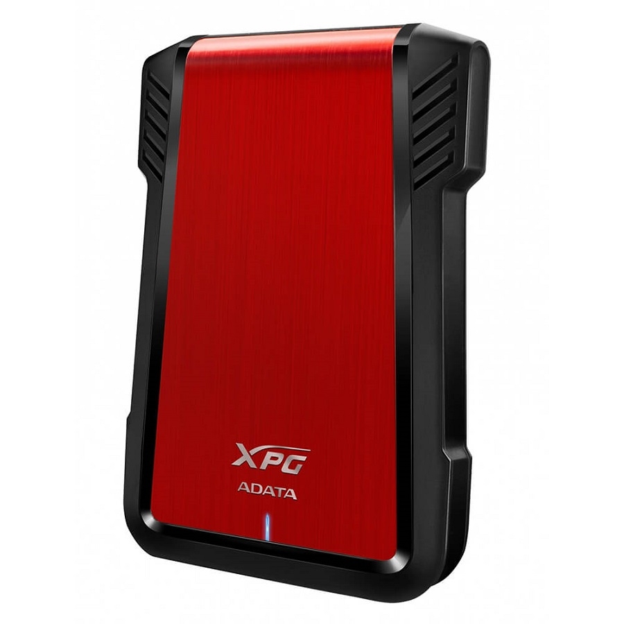 CARCASA XPG EX500 PARA DISCOS DUROS/SSD 2.5 PULGADAS 7MM/9.5MM SATA3/USB3.2 CASE PC COLOR ROJO (AEX500U3-CRD) - Adata