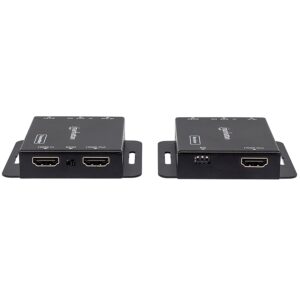 EXTENSOR VIDEO,MANHATTAN,207461, HDMI, 50M VIA CAT 6 (UN CABLE) - Manhattan