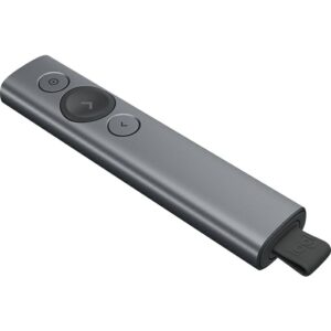 PRESENTADOR LOGITECH SPOTLIGHT INALAMBRICO RECARGABLE GRIS