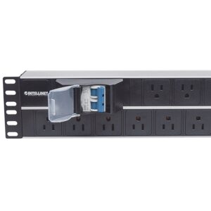 BARRA PDU,INTELLINET,714075, 15 CONT. GAB/RACK 19, 2U, CONTRA CORTO CIRCUITO