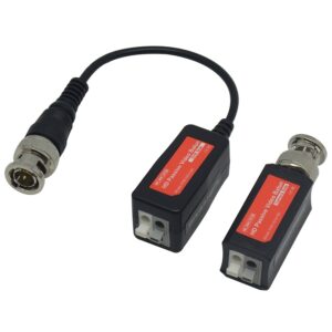VIDEO BALUN / PROVISION ISR / PTR-101V-HD / SOPORTA HASTA 8 MEGAPIXELES / CON EXTENSION / DISTANCIA DE TRANSMISION AHD / CVBS - 200M / CVI / TVI - 150M.