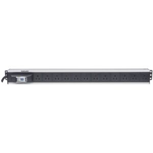 BARRA PDU,INTELLINET,713955, 12 CONT. GAB/RACK, VERTICAL, CONTRA CORTO CIRCUITO