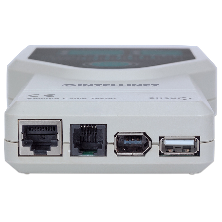 PROBADOR DE CABLE,INTELLINET,780094, RED 5 EN 1, RJ11 / RJ45 / USB / BNC / FIREWIRE