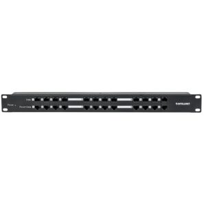 PANEL PARCHEO,INTELLINET,720342, CAT 5E, 12 PTOS 1U POE