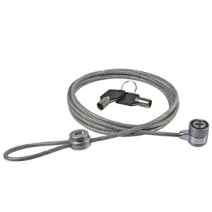 CANDADO UNIVERSAL CON LLAVE PARA LAPTOP PERFECT CHOICE GRIS - Perfect Choice