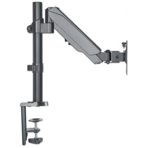 SOPORTE MONITOR,MANHATTAN,461573, P/1 MONITOR 17 A 32, ESCRITORIO, PISTON - Manhattan