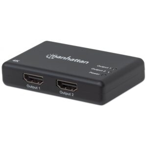 VIDEO SPLITTER,MANHATTAN,207669, HDMI 4K@30HZ, 1 IN:2 OUT, AC - Manhattan
