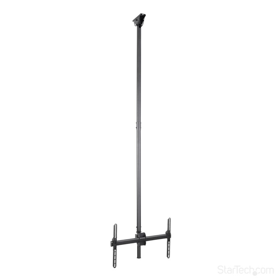 SOPORTE DE TECHO PARA MONTAJE DE PANTALLAS Y TV DE 32 A 75 PULGADAS CON MASTIL DE HASTA 3M – AJUSTABLE – VESA – STARTECH.COM