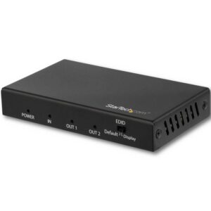 SPLITTER HDMI DE 2 PUERTOS HDR 4K 60HZ – DIVISOR HDMI 1 ENTRADA 2 SALIDAS – SPLITTER HDMI 2 SALIDAS – DIVISOR DE PUERTOS HDMI