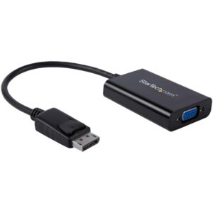 ADAPTADOR DE VIDEO DISPLAYPORT A VGA CON AUDIO CONVERTIDOR  HEMBRA VGA HD15 A MACHO DP 1920X1200 - STARTECH.COM MOD. DP2VGAA