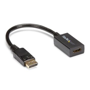 ADAPTADOR DE VIDEO DISPLAYPORT A HDMI CABLE DP PASIVO HEMBRA HDMI MACHO DP 1920X1200 – CONVERTIDOR DE VIDEO – STARTECH.COM MO