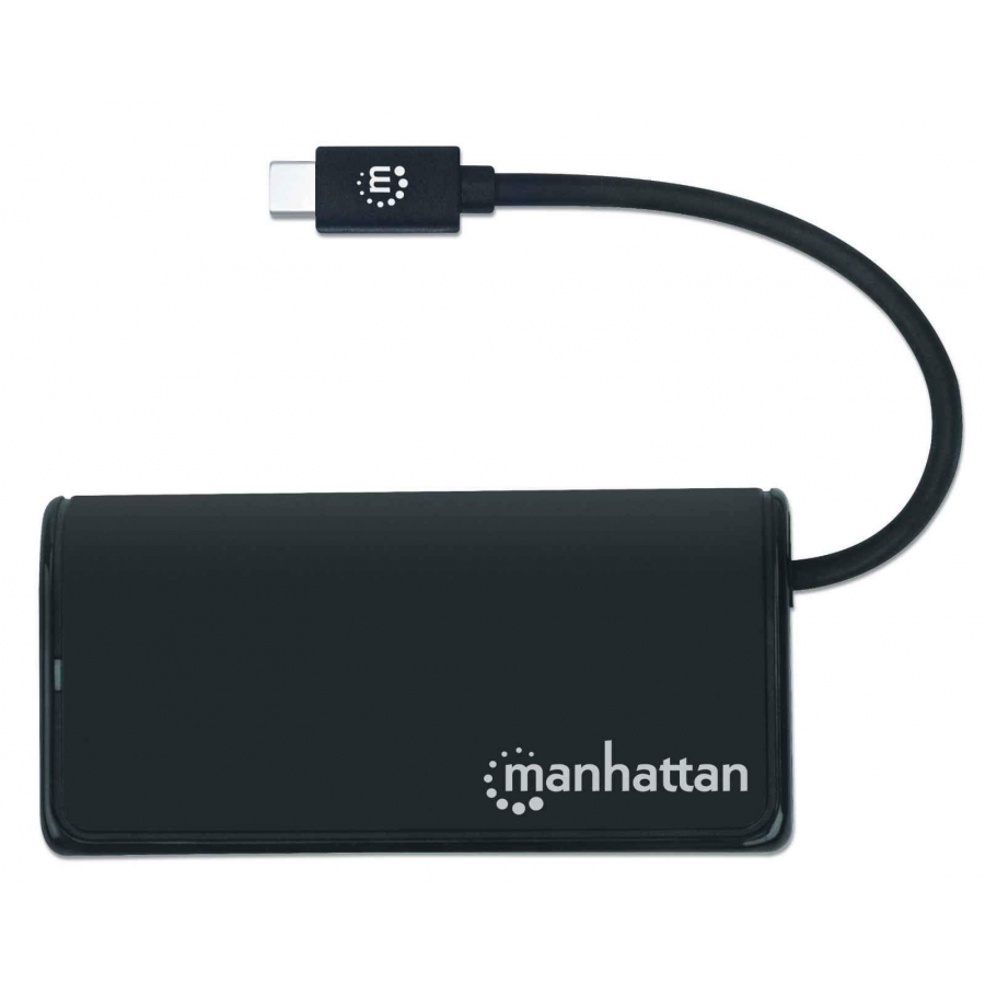 CONECTOR HUB USB,MANHATTAN,164924,-C 4 PTOS A - Manhattan