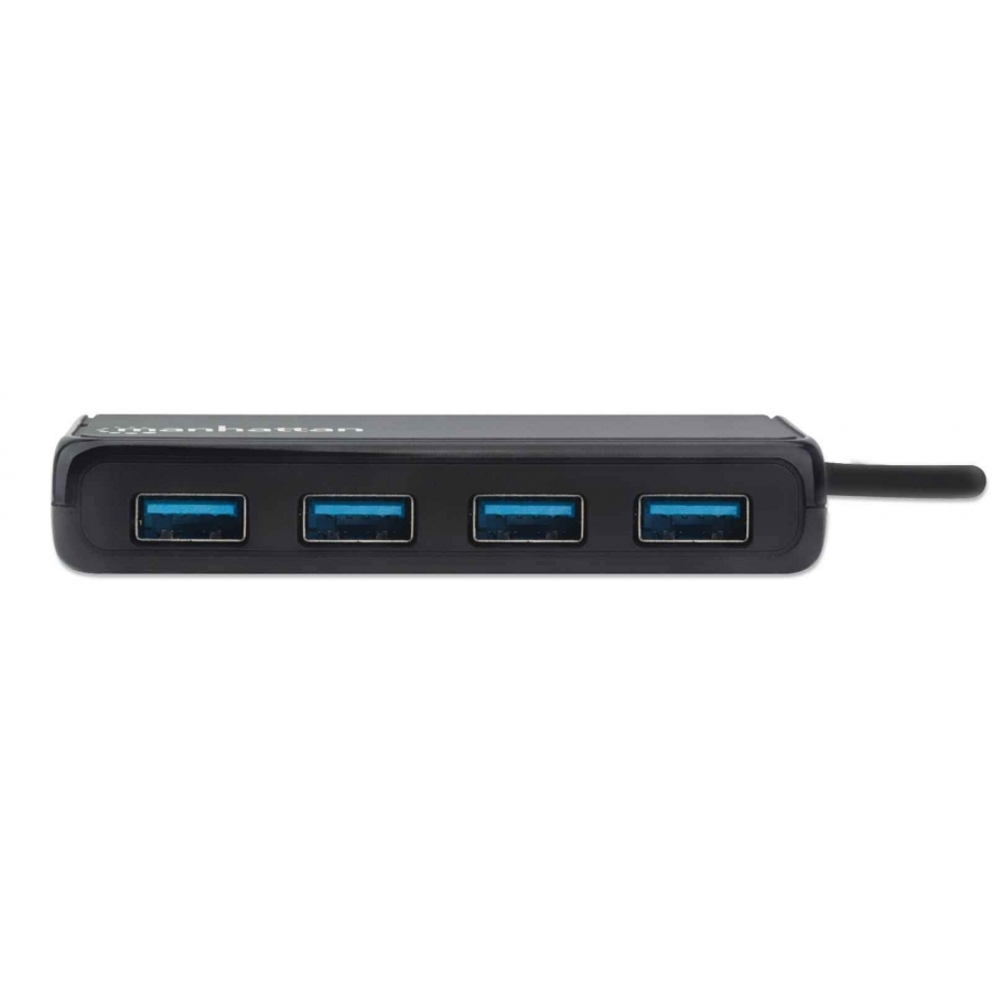 CONECTOR HUB USB,MANHATTAN,164924,-C 4 PTOS A - Manhattan
