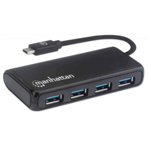 CONECTOR HUB USB,MANHATTAN,164924,-C 4 PTOS A - Manhattan