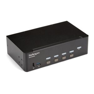 SWITCH CONMUTADOR KVM DE 4 PUERTOS HDMI - 4K DE 30HZ - DE PANTALLA DOBLE - STARTECH.COM MOD. SV431DHD4KU
