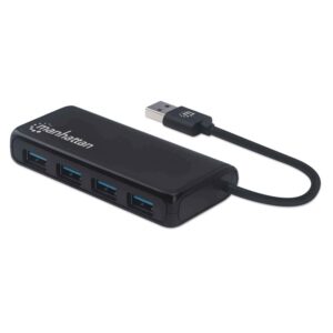 HUB USB, MANHATTAN,164900, V3.2 4 PTOS A - Manhattan