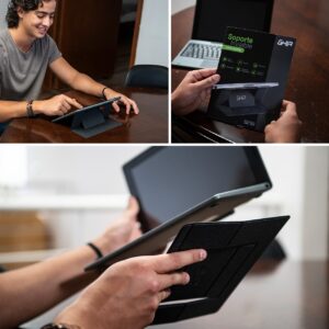 BASE AJUSTABLE GHIA PARA LAPTOP O TABLETA / PRACTICO Y DELGADO / HASTA 15.6 PULGADAS - Ghia
