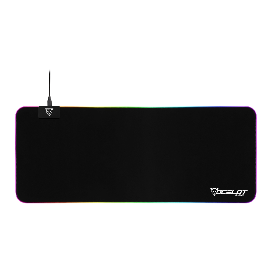 OCELOT MOUSE PAD DE TELA EXTENDIDO RGB CON SOFTWARE INTEGRADO - Ocelot Gaming