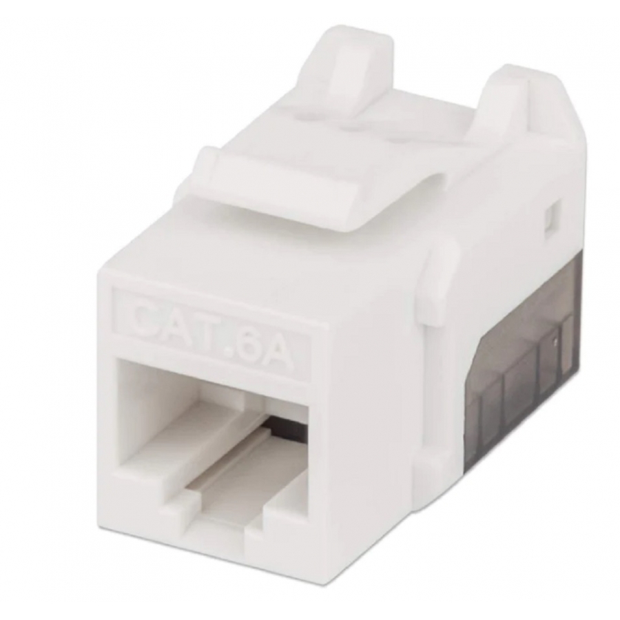 JACK,INTELLINET,772358, CAT 6A DE IMPACTO (KEYSTONE) BLANCO