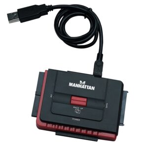 ADAPTADOR USB,MANHATTAN,179195, 2.0 A HDD IDE40/SATA OTB - Manhattan