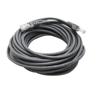 CABLE DE RED UTP CAT5E GHIA 100COBRE GRIS RJ45 7.5M 22.5 PIES PATCH CORD - Ghia
