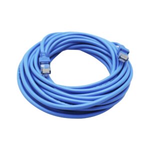 CABLE DE RED UTP CAT5E GHIA 100COBRE AZUL RJ45 7.5M 22.5 PIES PATCH CORD - Ghia