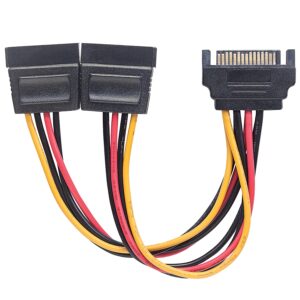 CABLE ALIMENTACION MANHATTAN,354554,CORRIENTE INT. HDD SATA 1M – 2H - Manhattan