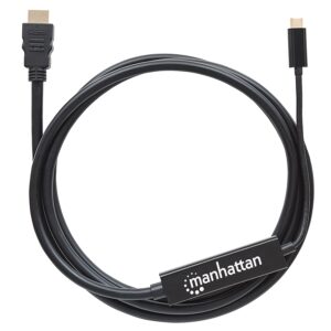 CABLE USB,MANHATTAN,151764,-C A HDMI M 2.0M 4K@30HZ, NEGRO - Manhattan