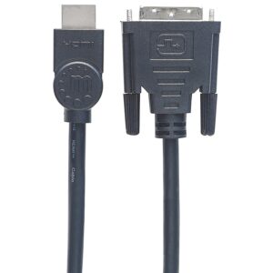 CABLE HDMI,MANHATTAN,372510, – DVI-D M-M 3.0M - Manhattan