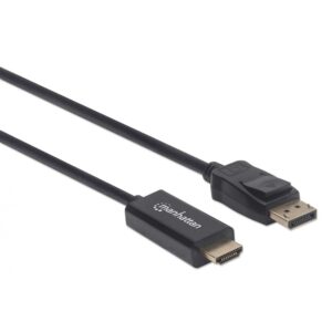 CABLE DISPLAYPORT,MANHATTAN,152679, – HDMI M-M 1080P 1.8M - Manhattan