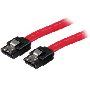 CABLE DE 30CM SATA CON CIERRE DE SEGURIDAD – STARTECH.COM MOD. LSATA12 - Startech.com