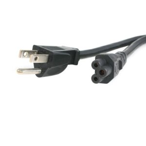 CABLE DE CORRIENTE DE 1.8M ESTANDAR PARA LAPTOP – 18AWG – NEMA 5-15P A C5 – MICKEY MOUSE – CABLE DE ALIMENTACION PARA LAPTOP 