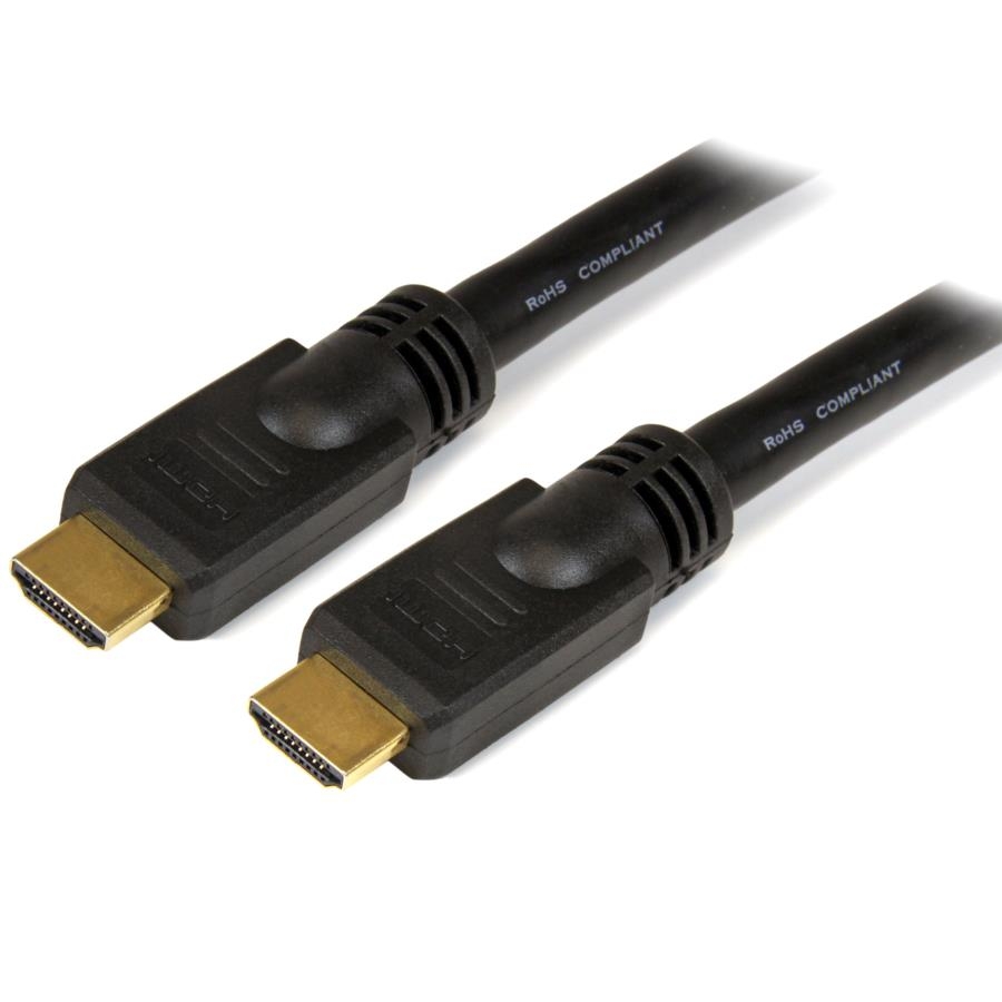 CABLE HDMI DE 12.1M DE ALTA VELOCIDAD – 2X HDMI MACHO – NEGRO – ULTRA HD 4K X 2K – STARTECH.COM MOD. HDMM40 - Startech.com