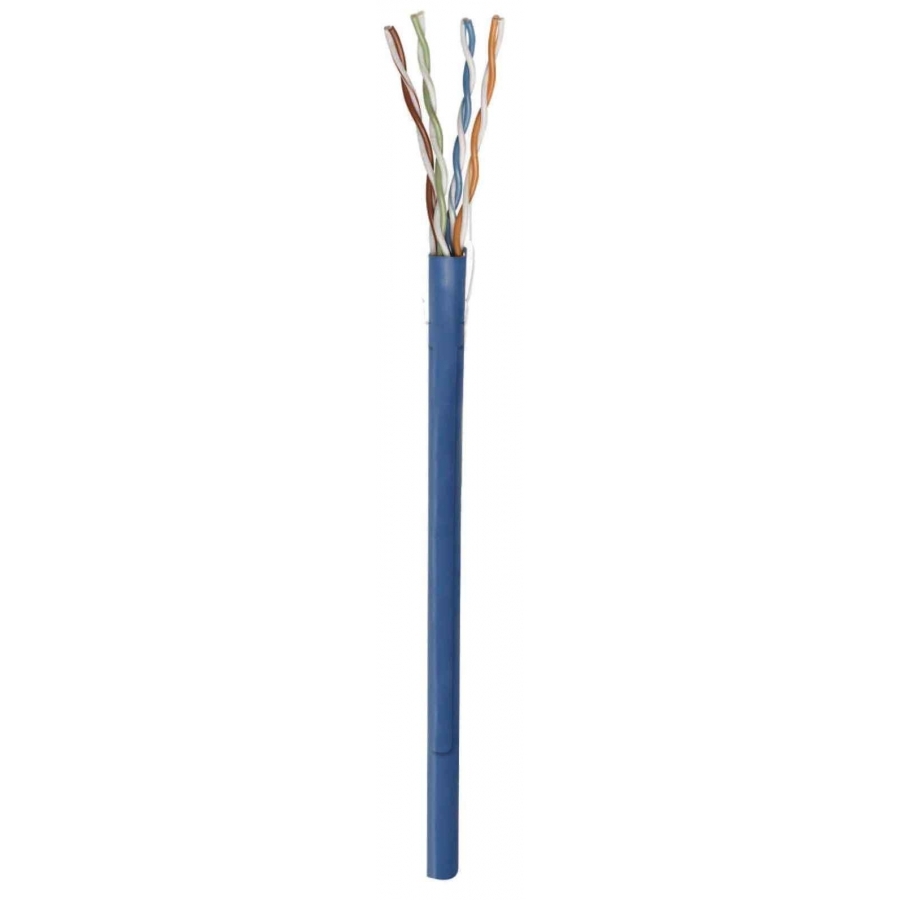 BOBINA ,INTELLINET,705059,CAT 6 UTP 305M SOLIDA AZUL,100 COBRE