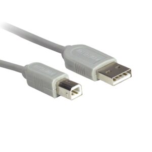 CABLE USB,MANHATTAN,341028, A-B 4.5M, GRIS - Manhattan