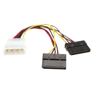 CABLE ALIMENTACION,MANHATTAN,349369,CABLE CORRIENTE INT. HDD SATA DOBLE - Manhattan