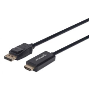 CABLE DISPLAYPORT ,MANHATTAN,152662,- HDMI M-M 1080P 1.0M - Manhattan