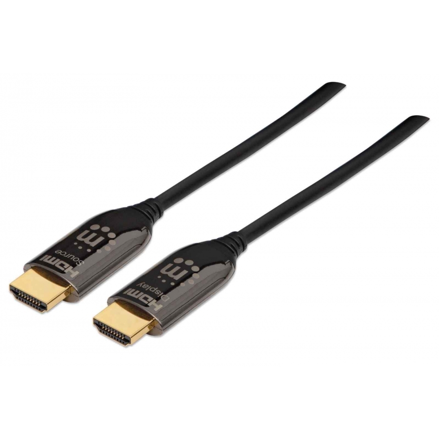 CABLE HDMI,MANHATTAN,355438, 2.0 FIBRA OPTICA M-M 30.0M - Manhattan