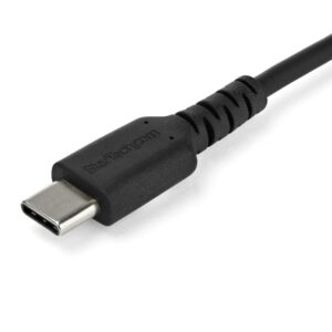 CABLE DE CARGA DE 2M USB C – DE CARGA RAPIDA Y SINCRONIZACION USB 2.0 TIPO C A USB C PARA LAPTOP – REVESTIMIENTO TPE DE FIBRA