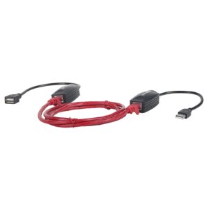 CABLE USB,MANHATTAN,179300, EXTENSION ACTIVA 60M, VIA RJ45 - Manhattan
