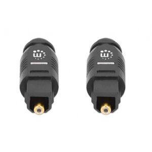 CABLE AUDIO,MANHATTAN,356077, TOSLINK M-M 2.0M NEGRO - Manhattan