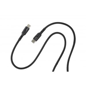 CABLE ACTECK LINX PLUS CC420 / USB C A USB C / 1.8 M / CARGA RAPIDA / NEGRO / AC-934855 - Acteck