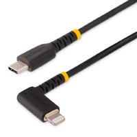 CABLE DE 2M USB-C A LIGHTNING – CABLE USB 2.0 A LIGHTNING ACODADO – CABLE USB TIPO C A LIGHTNING DE CARGA – MFI – PARA IPHONE