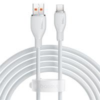 CABLE DE CARGA RPIDA BASEUS USB-A -TIPO C, CABLE DE CARGA 100 W 6 A 1,2 M – BLANCO