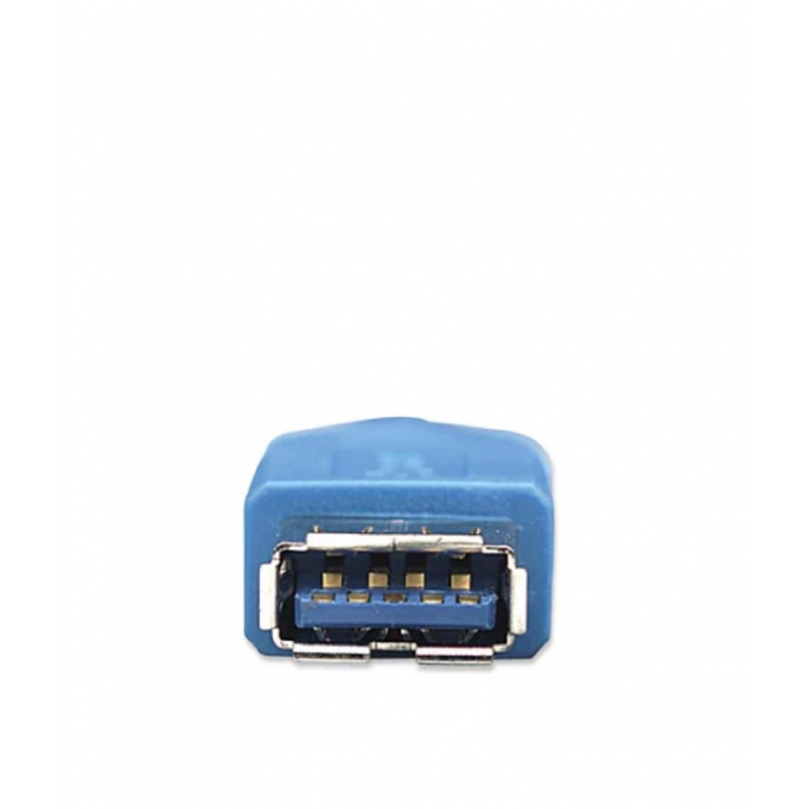 CABLE USB,MANHATTAN,322379, V3.0 EXT. 2.0M AZUL - Manhattan