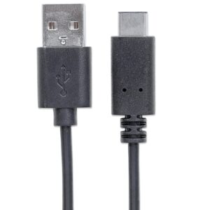 CABLE USB,MANHATTAN,353298,-C V2.0, C-A 1.0M NEGRO 480MBPS - Manhattan