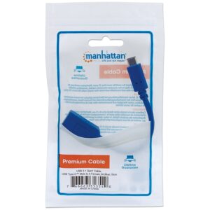 CABLE USB,MANHATTAN,353540,-C V3.1, C-AH 15CM,MACHO-HEMBRA - Manhattan