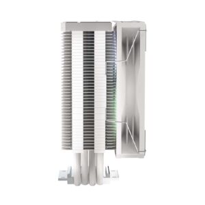 DISIPADOR DE AIRE BALAM RUSH NITROX NX60 / INTEL - AMD / HIDRAULICO / 4 PINES PWN - ARGB / 3 PINES 5V / 6 PIPAS / 600 - 1800 RPM / FLUJO DE AIRE 73.6 CFM / BLANCO / BR-937924
