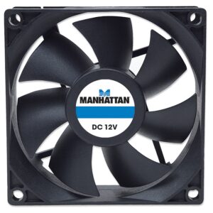 VENTILADOR,MANHATTAN,700320, 80X80X25 MM, 4 PINES,GABINETE CPU - Manhattan